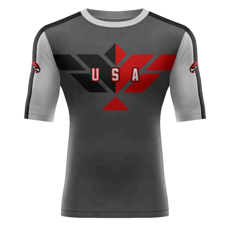 BETHERIVAL Wholesale Short Sleeve Compression Wear Shirt