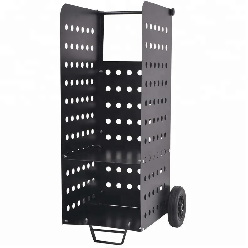 Log Carrying and Storage Box Trolley Firewood Cart Basket Log Holder