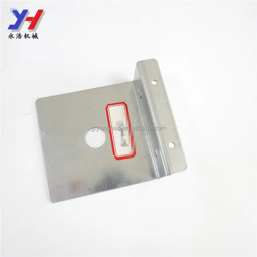 Sheet Metal Punched Zinc Plating Steel Right Angle L Bracket Buy Zinc
