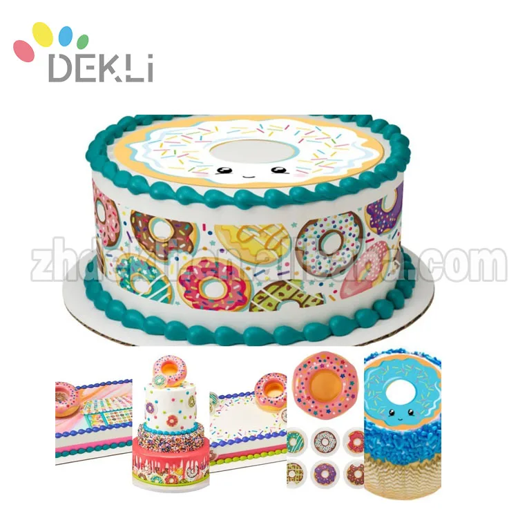 Hoja de transferencia de Chocolate Comestible Para DecoracionesComestible Para Decoraciones A4 Tamaño