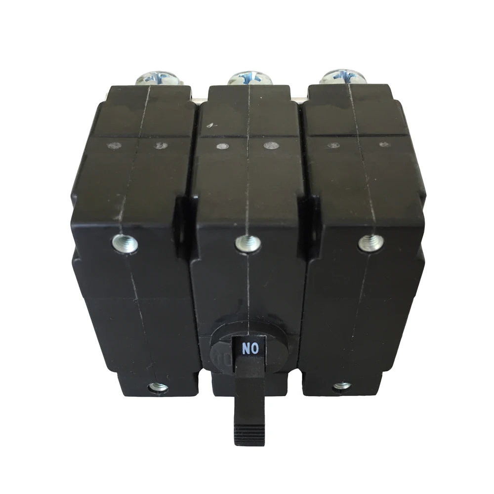 1000v Dc Hydraulic Electromagnetic Circuit Breakers 1p 2p 3p 4p 5p 6p 35a 40a 50a Mcb Circuit Breaker