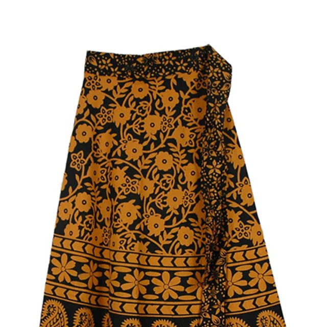 hippy wrap skirt