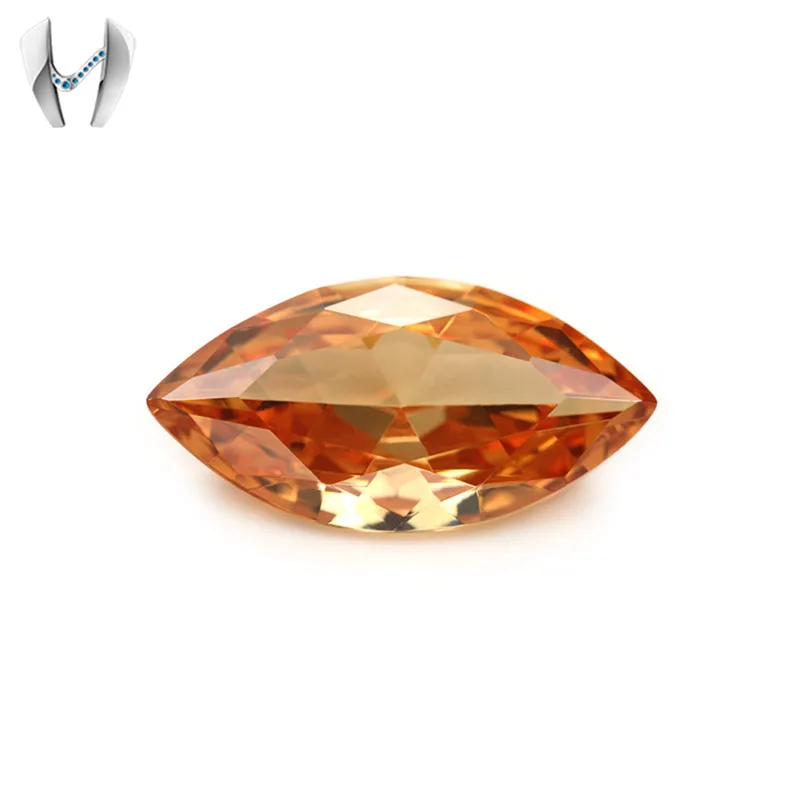 aa grade synthetic loose champagne color zirconium price per kg