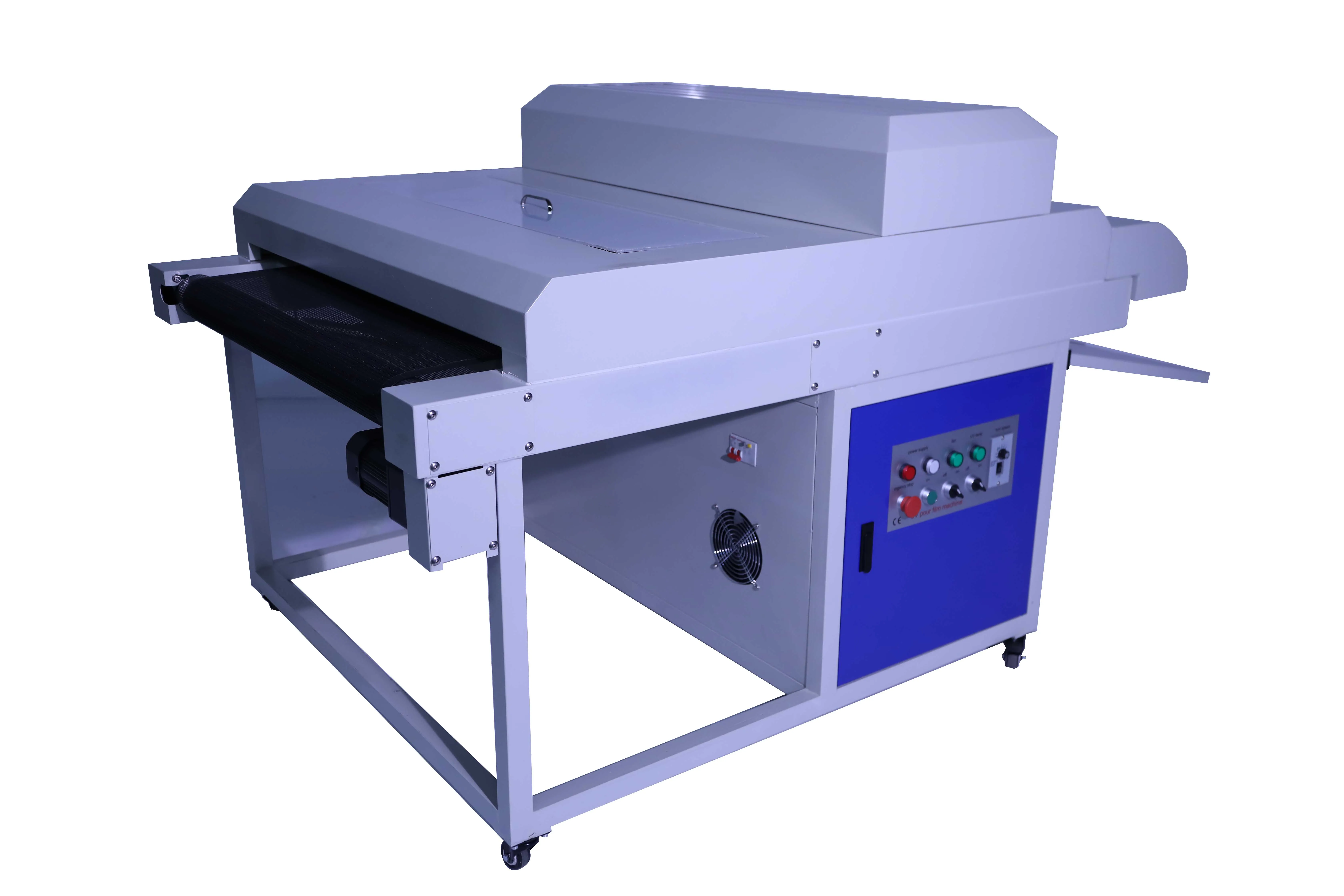 Double 100 Uv Varnish Machine Liquid Lamination Machine UV Curing Coating Machine
