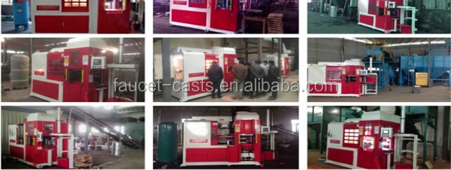 2018 новый дизайн автоматическая формовочная машина для литья под давлением латуни железа