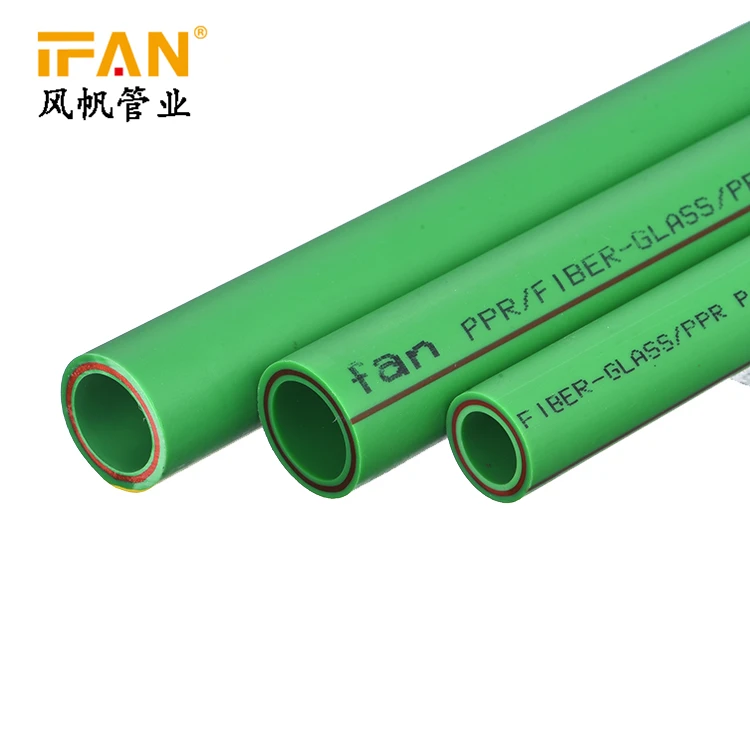 IFAN GF Composite PPR Pipe Competitive Price 25MM PN20 High Temperature Glass Fiber PPR Pipe