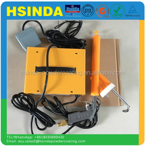 Оптовая продажа, Дешевая портативная машина для порошкового покрытия 120-240 В переменного тока, 50-60 Гц, для личного домашнего использования, для самостоятельного тестирования, мини-пистолет-распылитель, оборудование
