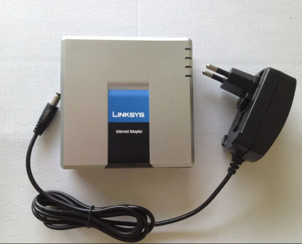 1set Voip Voor Gateway 2 Poorten Sip V2 Protocol Internet Telefoon Voice Adapter