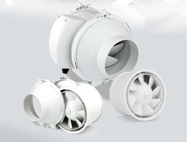 Inline Duct Fan, ABS, Plastic - detail 12