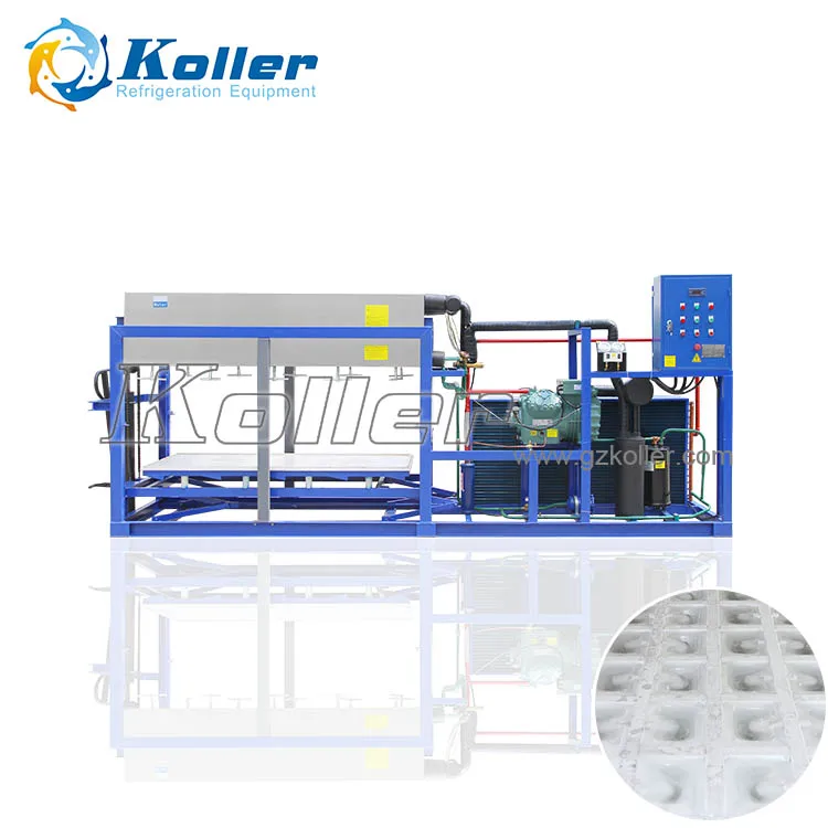 Koller Direct Cooling Block Ice Machine Dk10 For Faster Ice Making