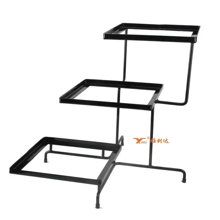 3 Tiers Ceramic Buffet Stand Display Wedding Cake Food Stand