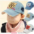 Baby Children Baseball Hat Cool Korean Children Tiger Head Letter Cowboy Cap Hip Hop Sports Fashion