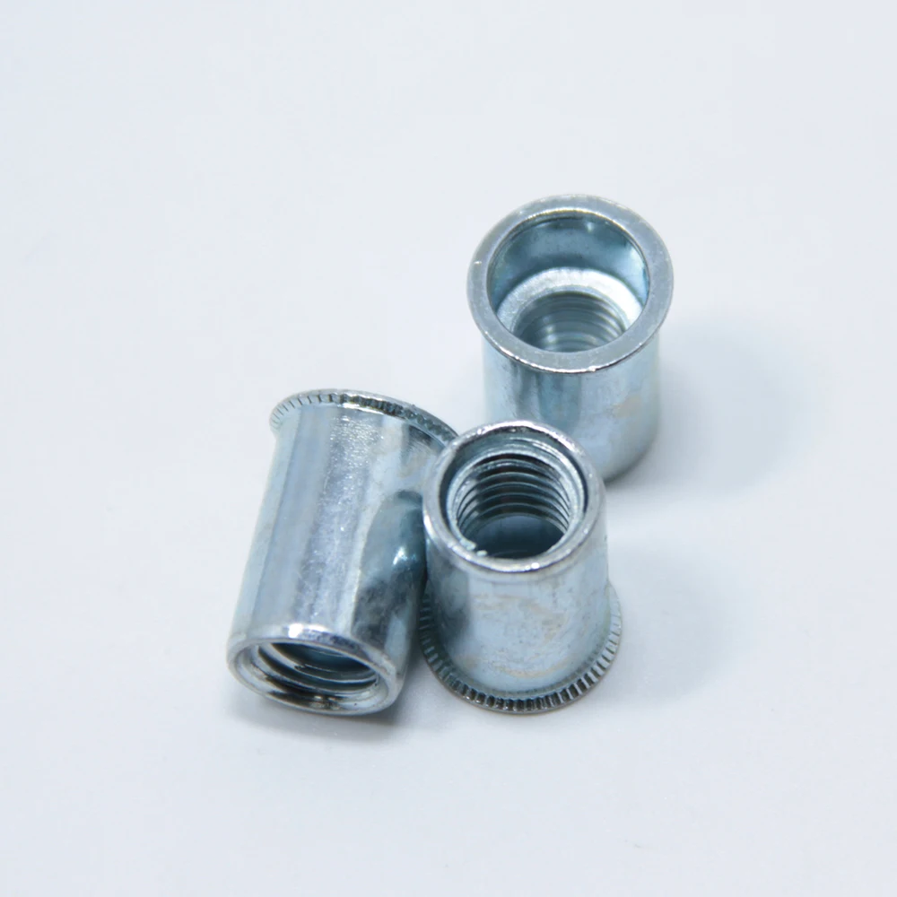 Threaded Pull Rivet Remache Tuerca Knurled Rivet Nut - Steel Threaded Solutions