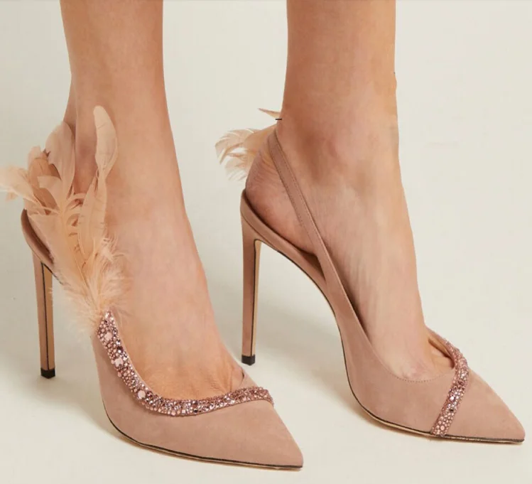 nude womens dress shoes