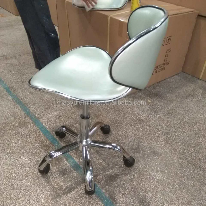 pink Color Technician Chair Nail Table Desk Chair for Nail Art