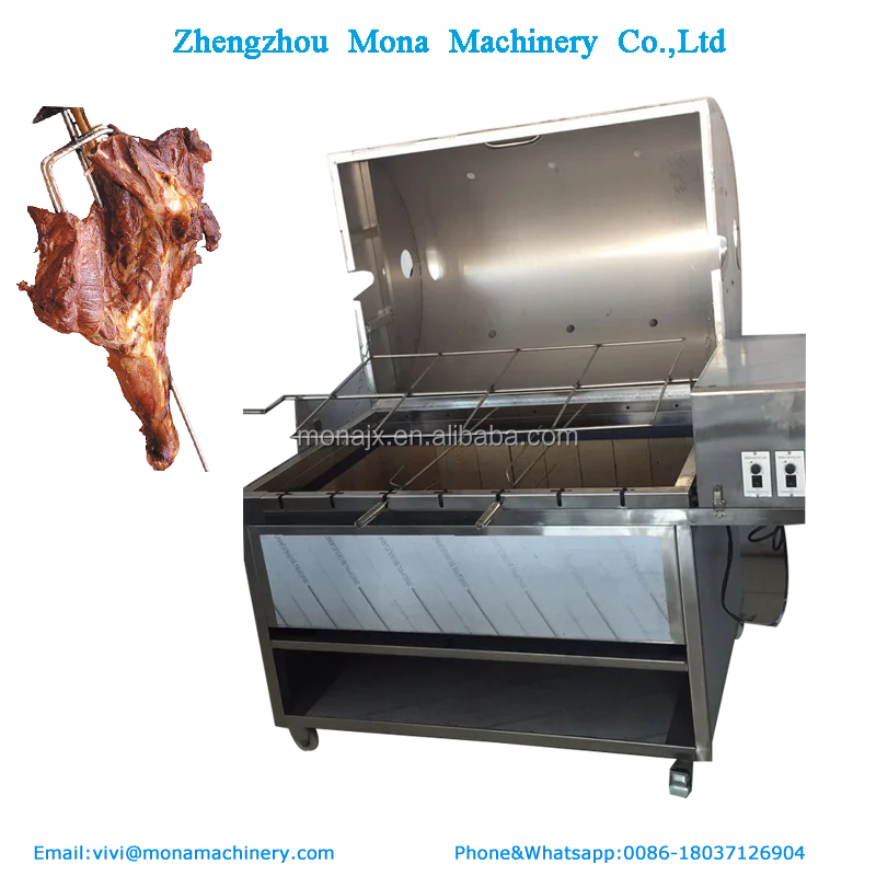 Large Heavy Duty Commercial Lamb Roasted Whole Pig Spit Roaster Gas  Charcoal Bbq Grill Rotisseries