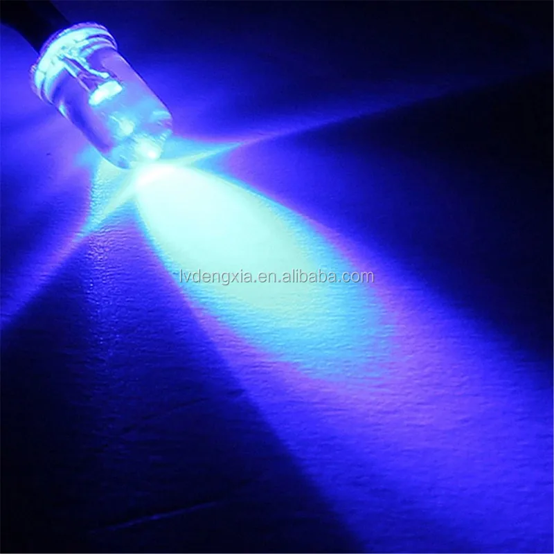 thumbnail image 2 of 5mm Pre-wired LED Lights – 20cm, 12V DC, With Plastic Bezel Holder Clip (Multi-Color) 2 of 3