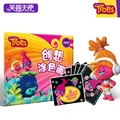 Baby Toys Scraping Painting DIY Drawing Kit Christmas Gift for Children Educational Paint Learning