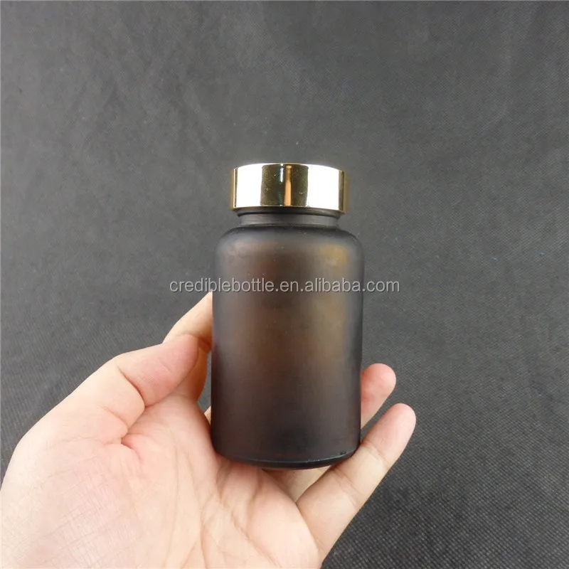120 Ml Matte Amber Chemische Vitamine Medicament Glas Fles Met Gouden Deksel Buy 120 Ml Matte Amber Glazen Fles Matte Amber Glazen Flessen Matt Glazen Fles Product On Alibaba Com