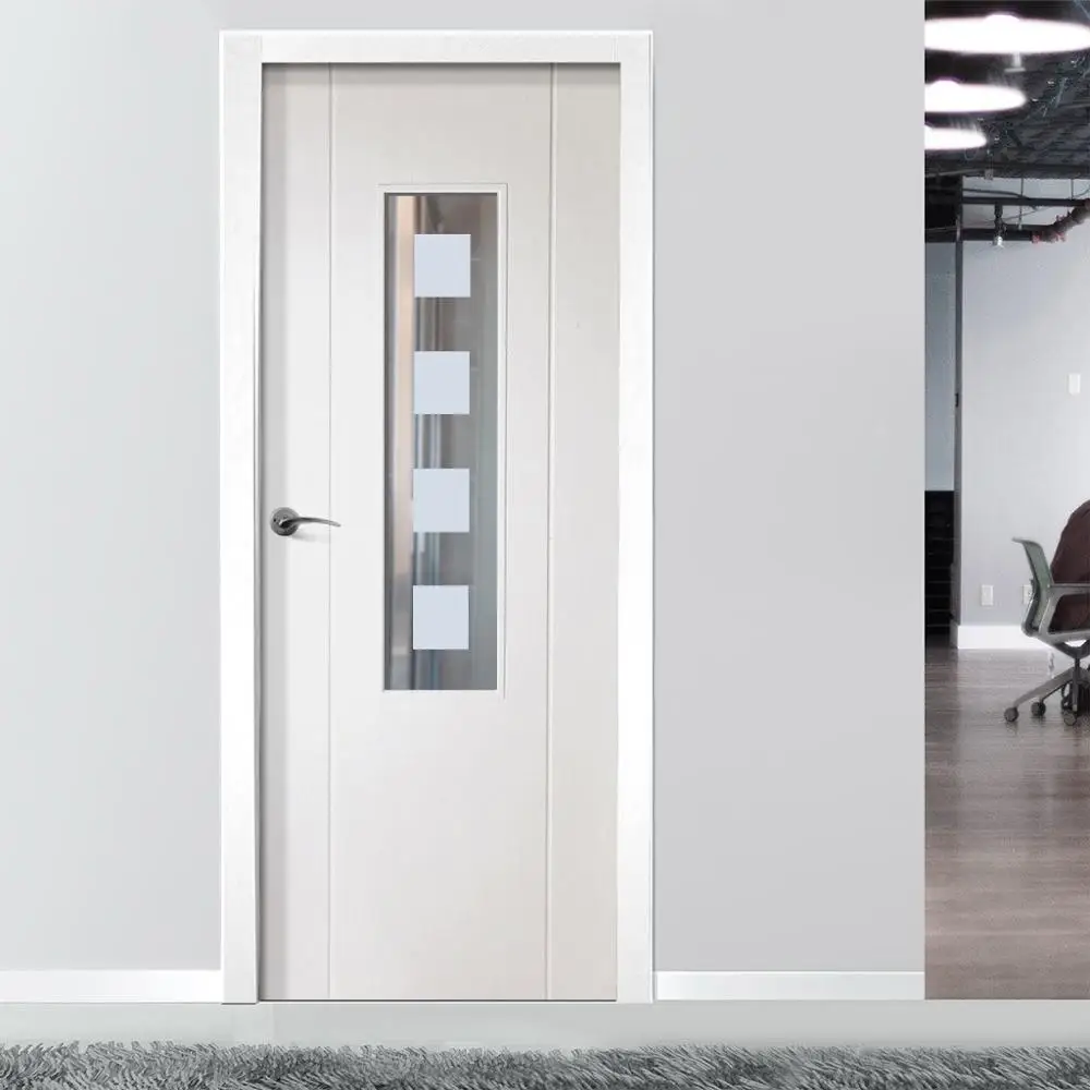 High Quality Upvc Double Leaf Second Hand Kenya Rfl Pvc Bathroom Door Price Bangladesh