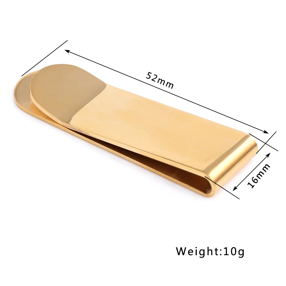 Factory Money Clip - 18K Gold Plated Waterproof & Anti-tarnish