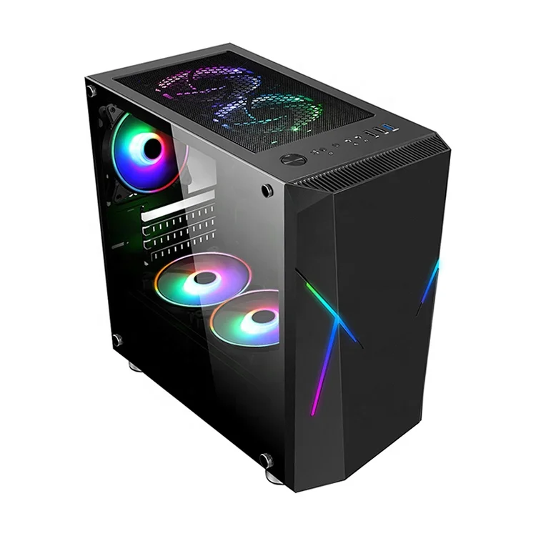 JNP Высокое качество Настольный M-ATX чехол для