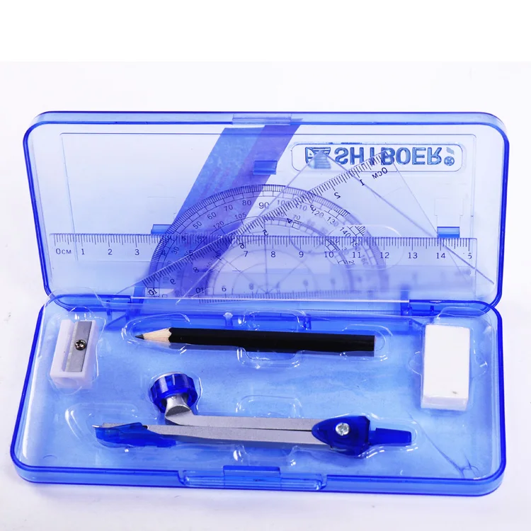 Wholesale High Quality 8pcs School Mathematical Instrument Set - Buy ...