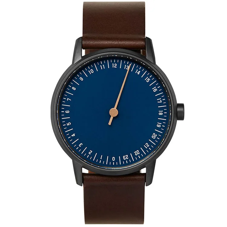 Customize Vintage Calf Leather Quartz Watch for Men - Stylish 316L