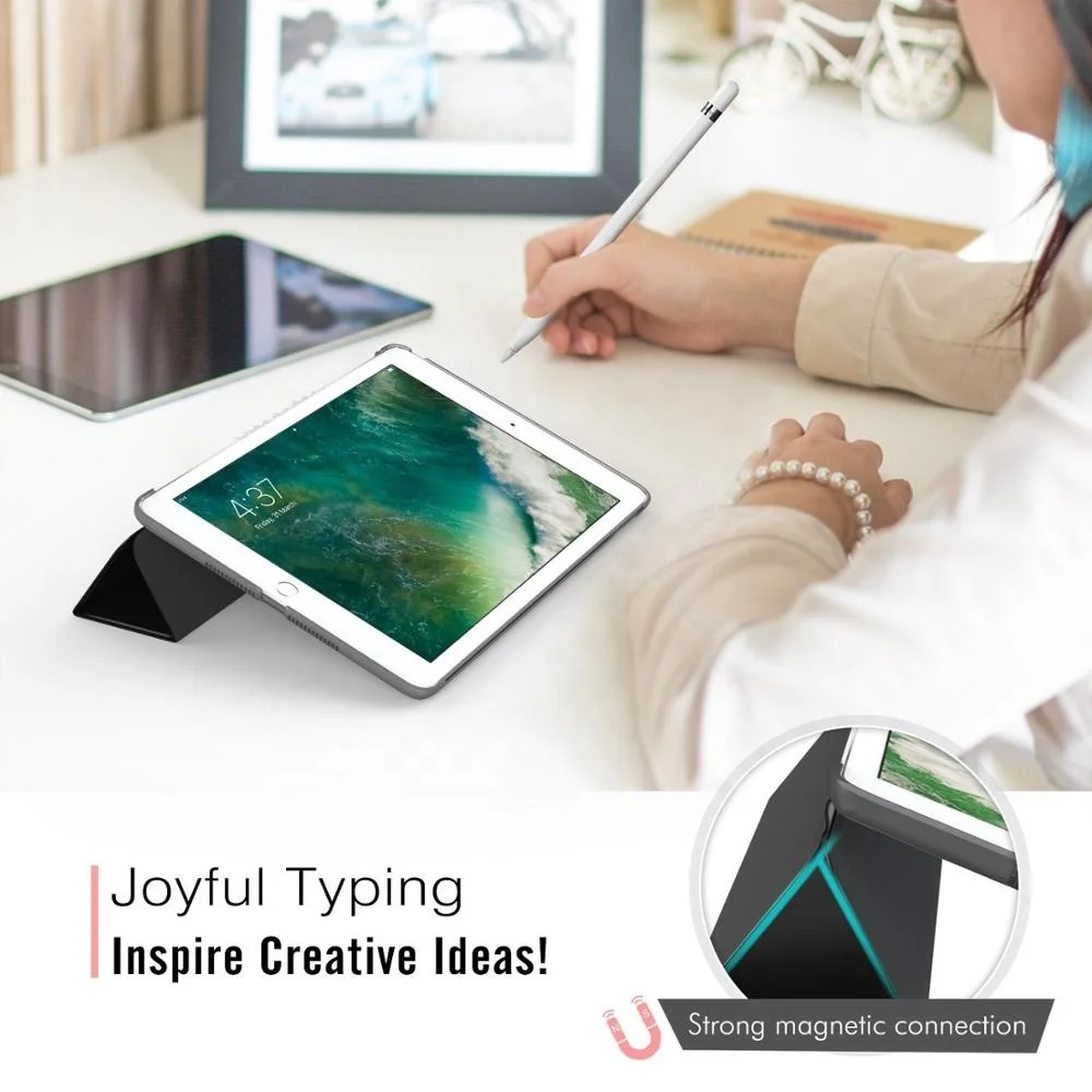 
 Чехол-книжка из искусственной кожи для iPad 2 3 4 с функцией автоматического пробуждения и сна  