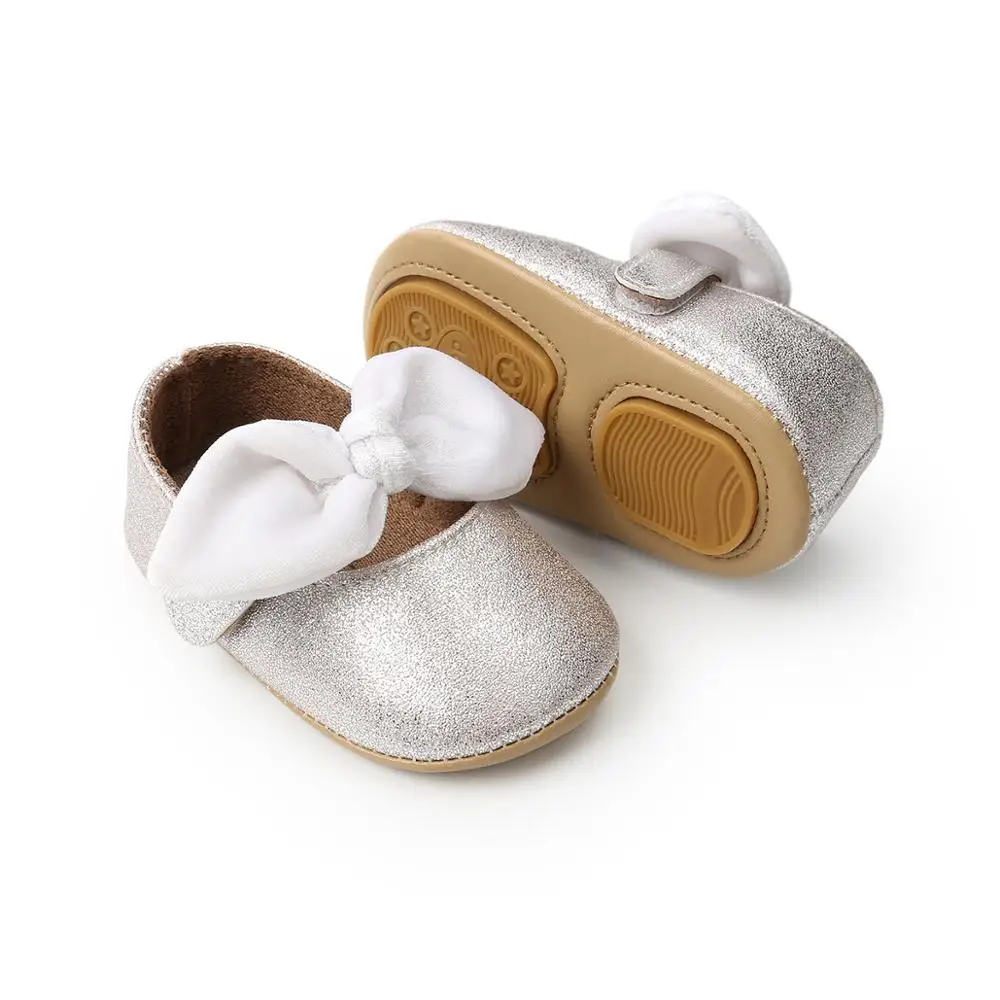 Новинка 2019, обувь для маленьких принцесс с бантом, обувь для малышей, обувь с мягкой подошвой