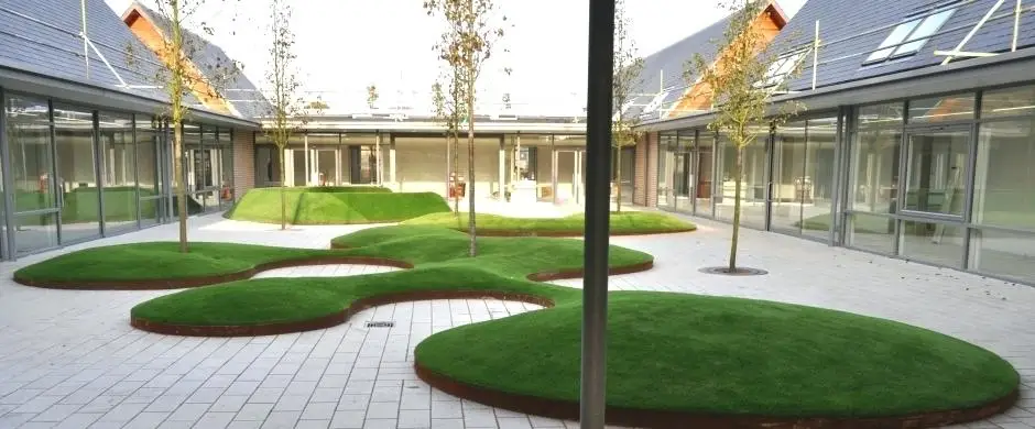 Corten Steel Lawn Edging Metal Fence Flexible Border