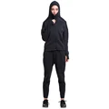 Hearui Women 2016 Winter Thermal Sports Suit Zip up Hooded Sweatshirt And Ankle Banded Pants Two