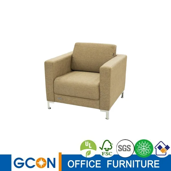 Black Small Set Sofa for Single Person in Office or at Home