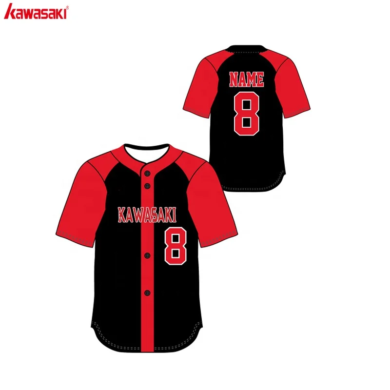 red baseball jersey mens