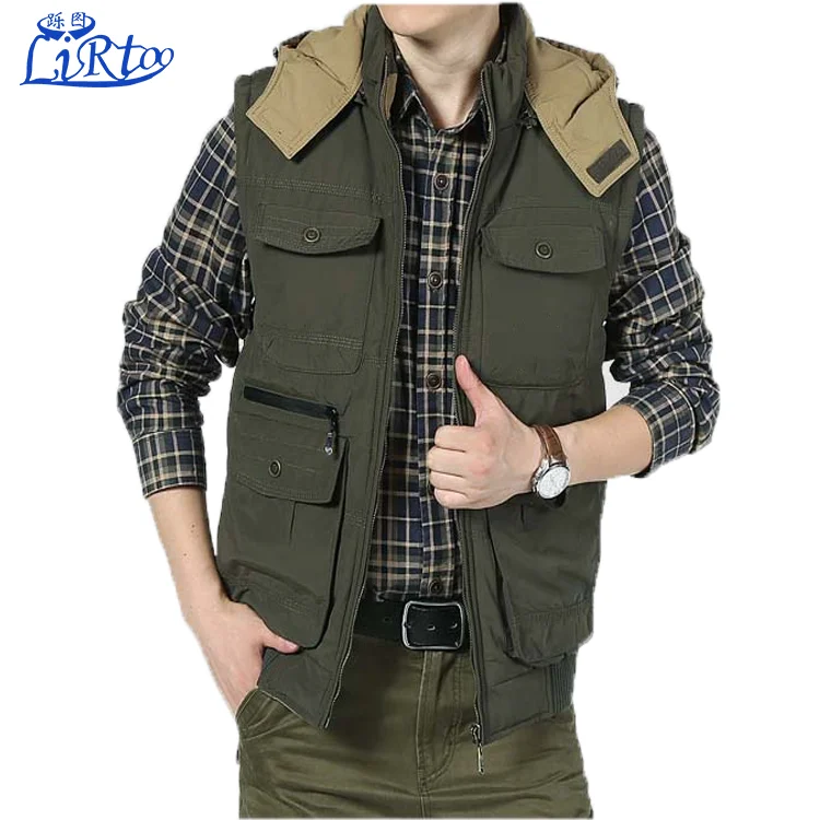 tactical sleeveless jacket