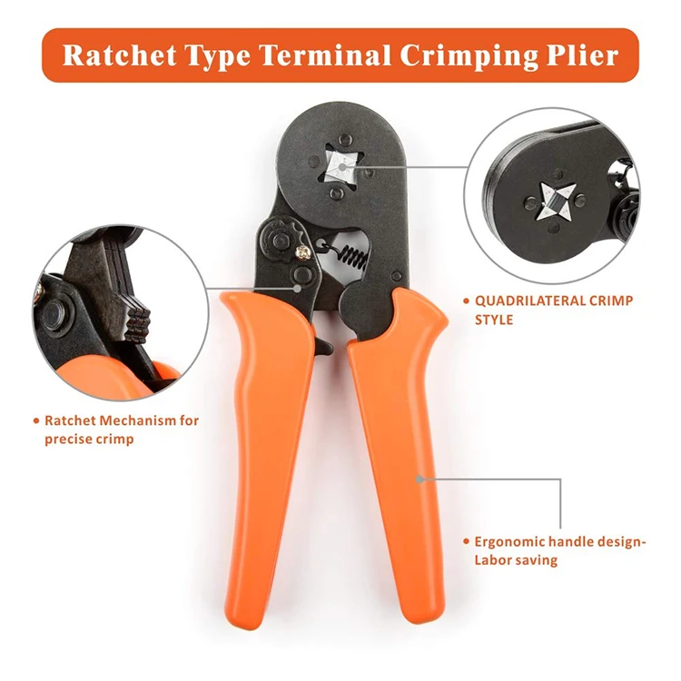 High Quality Hand Tools Pliers 6" needle-nose pliers Cr-V Alloy Steel Stiffened Tongs Mouth Bi-Material Handle Long Nose Pliers