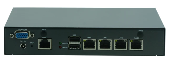 R435 Шлюз Сетевой брандмауэр сервера for4 LAN