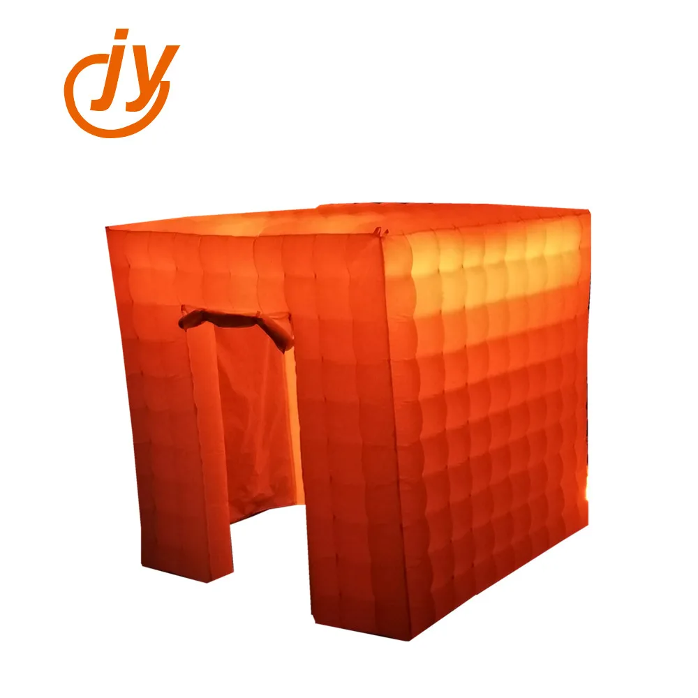 Высококачественная надувная светодиодная фотобудка для коммерческого съемки в аренду 2 5x2 5