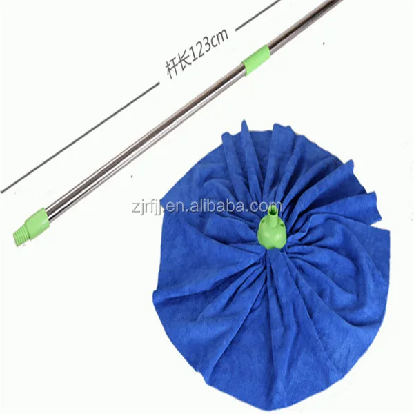 Euro Clean Towel Mop with Foldable Steel Handle