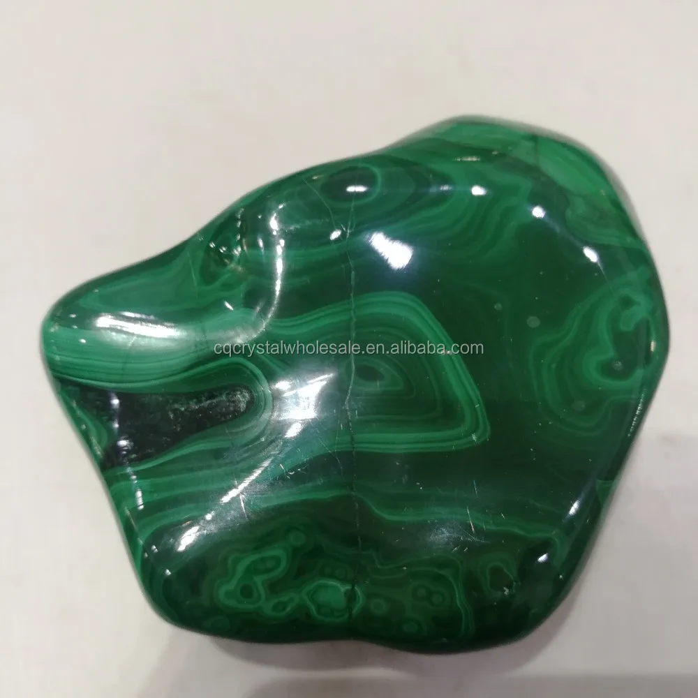 Factory Price Natural Polished Green Malachite Ore Rough Stones for Sale