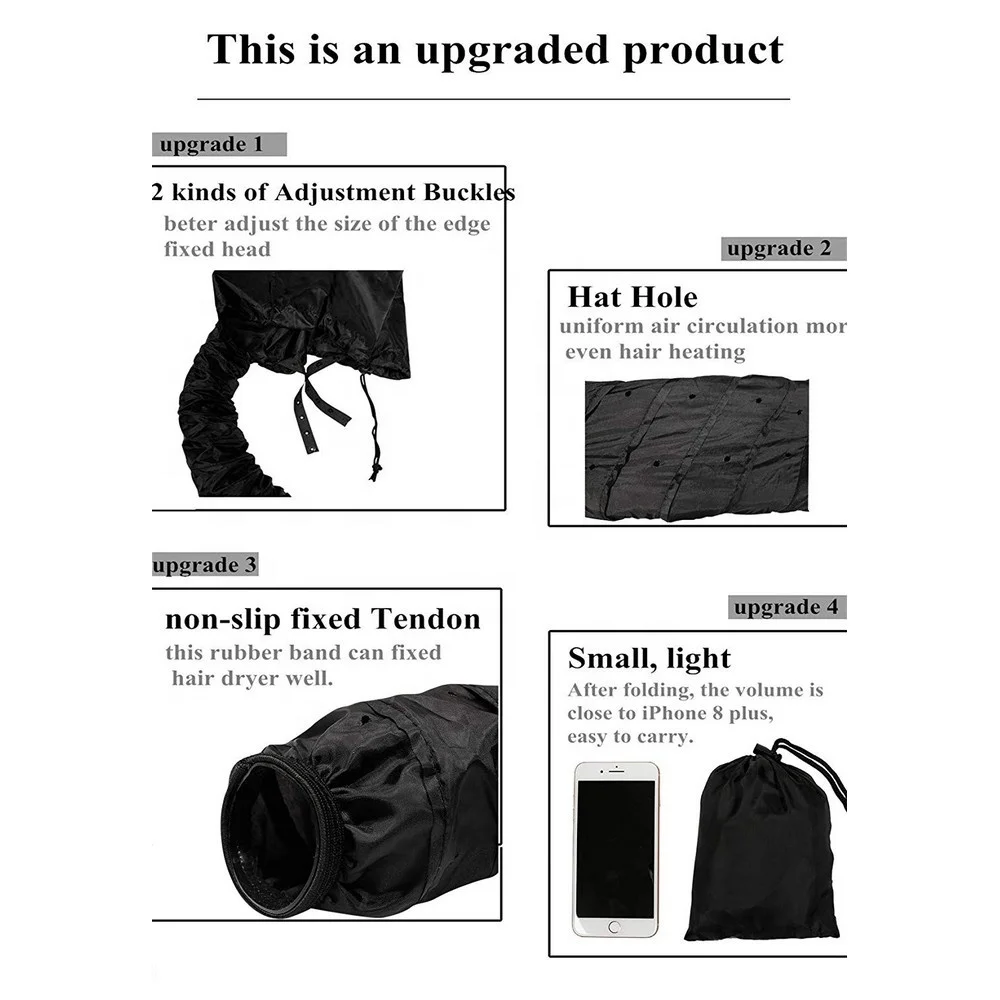 Amazon Top Seller Custom Private Label New Design Products Soft Portable Hood Bonnet Hair Dryer for Hair Beauty