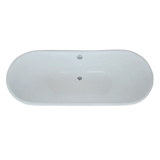 Portable Redetube Men's Freestanding Bath Skirt Hot Tub Deep Soaking Large Bathtub