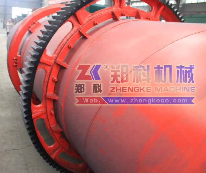 Заводская поставка, Высокоэффективная вращающаяся барабанная сушилка для органических удобрений