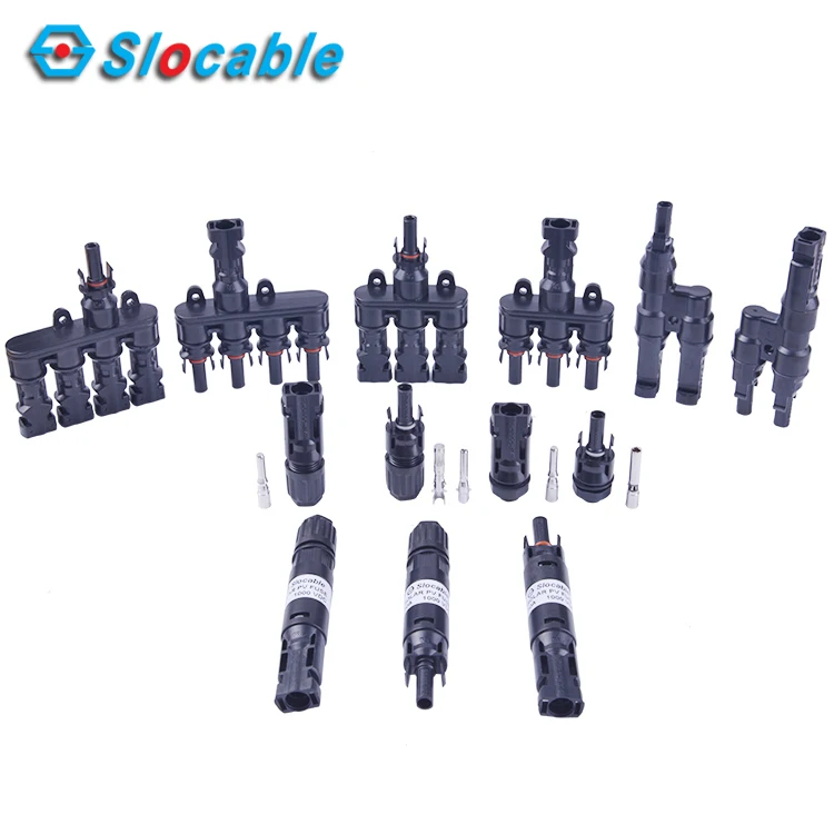 Slocable 1500VDC IP68 Waterproof Solar Connectors for Sunlight