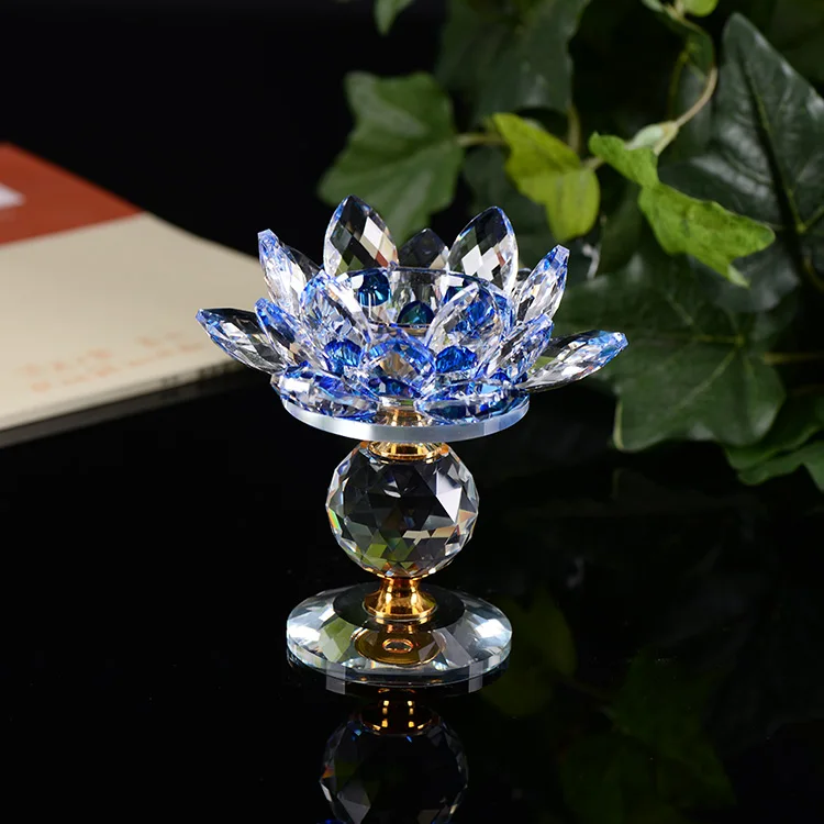 Цветок лотоса хрустальный