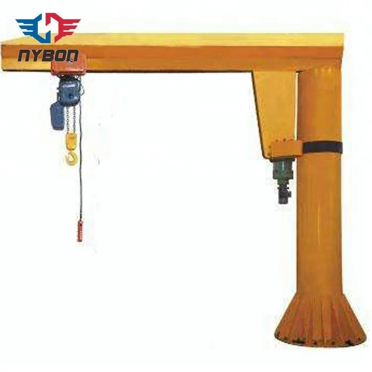 Lifting Small Mounted Rotating Arm Jib Crane 3 Ton 2 Ton with Electric Hoist