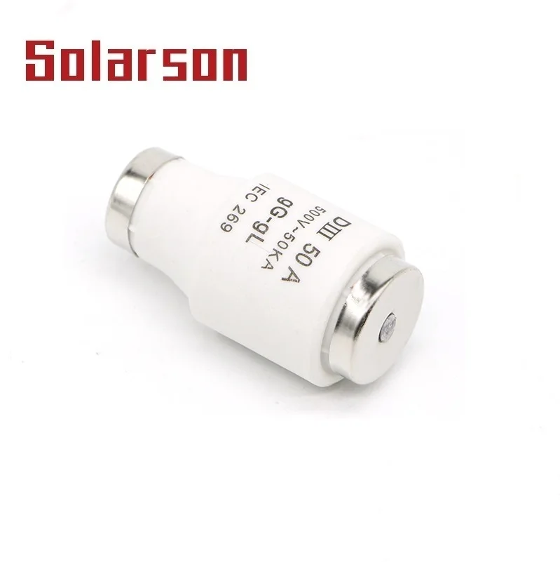 DI,DII,DIII,D01,D02 fuse and holder 400VAC 500VAC gL/gG