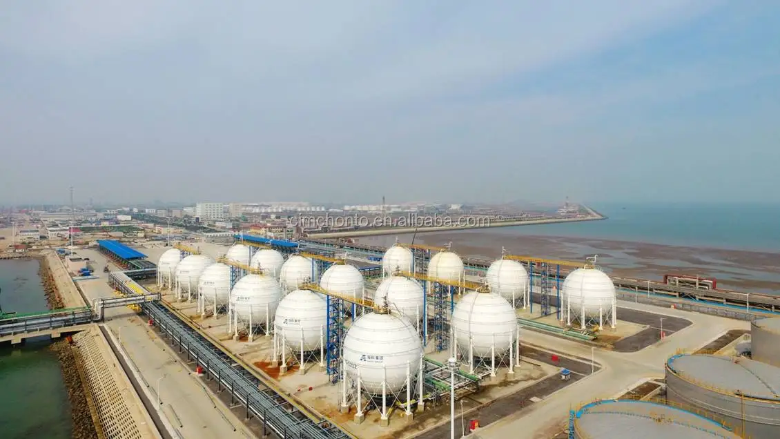 CIMC ASME 4000 Ton Round Propane LPG Storage Sphere Tank