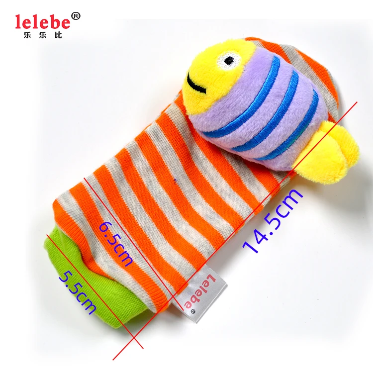 
Детские носки, новинка 2020, оптовая продажа, индивидуальные носки для младенцев, хлопковые плюшевые носки с животными и игрушками, Товары для новорожденных, колокольчики для ног 