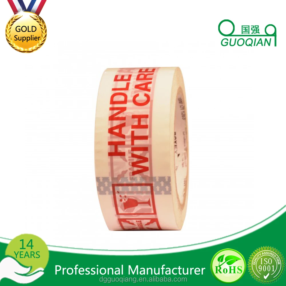 OEM Free Sample Custom Packaging Box Logo Printed Bopp Adhesive Packing Tape